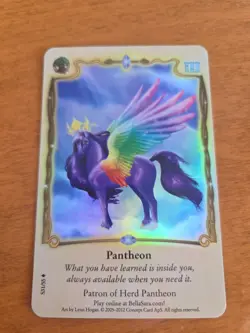 Bella Sara Rare Foil PANTHEON S31/55 Herds North of North Series Card - Image 2