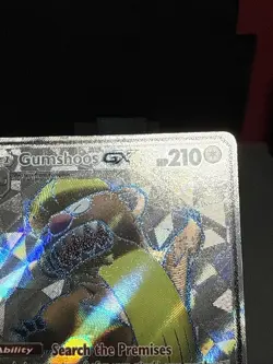 Pokemon Card Gumshoos GX 145/149 Sun & Moon Base Full Art Ultra Rare Played - Image 4