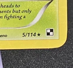 Pokemon TCG Serperior 2011 Black & White Cracked Ice Holo Card 5/114 RARE - Image 3