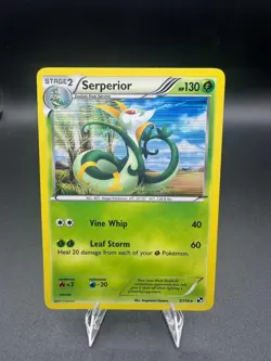 Serperior 5/114 Black & White Holo - Pokemon Card LP - Image 1