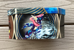 POKEMON 2014 EMPTY " GRENINJA " COLLECTOR TIN JUST THE TIN, NO CARDS ITEM 10933 - Image 4