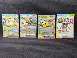 Pokemon Surging Sparks SV08- Lot of 4 cards. All NM - Image 1