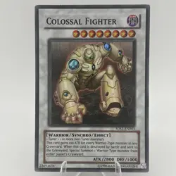 Colossal Fighter 5DS1-EN043 YuGiOh Common 5D's 2008 Starter Deck Card NM - Image 1