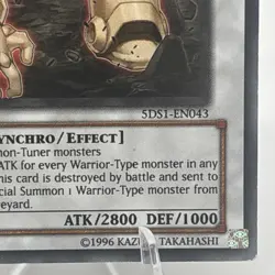 Colossal Fighter 5DS1-EN043 YuGiOh Common 5D's 2008 Starter Deck Card NM - Image 5