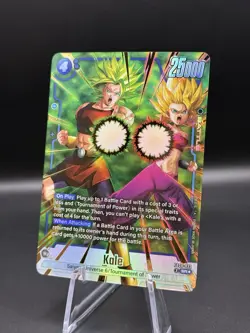 Kale FB08-032 Alternate Art Saiyan's Pride Dragon Ball English Card Fusion World - Image 1