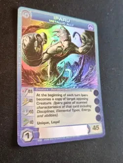 Chaotic Iparu Metallic Ally Ultra Rare Alliances Unraveled Set MP Moderate Play - Image 2