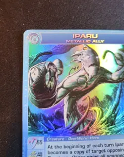 Chaotic Iparu Metallic Ally Ultra Rare Alliances Unraveled Set MP Moderate Play - Image 3