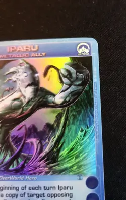 Chaotic Iparu Metallic Ally Ultra Rare Alliances Unraveled Set MP Moderate Play - Image 4