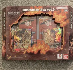 Bandai Namco One Piece Card Game Illustration Box vol.5 - Sabo & Ace Promo - Image 1
