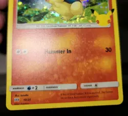 Pokemon Card * CYNDAQUIL HOLO 10/25 * 25th Anniversary Mcdonalds 2021 Promo - Image 3