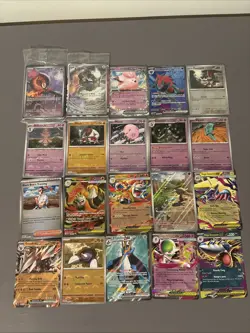 Pokemon TCG Bulk Lot 20 Card 2 Sealed Promo Black BLT Prismatic Mega Evo JTG PFL - Image 1
