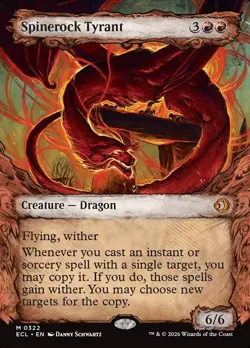 Spinerock Tyrant - Showcase - Lorwyn Eclipsed - ECL MTG - Image 1