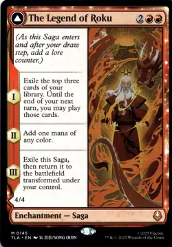 The Legend of Roku Avatar: The Last Airbender Magic MTG NM - Image 1