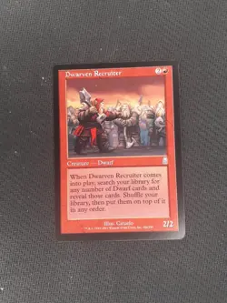 Dwarven Recruiter ~ Odyssey [ Excellent ] [ Magic MTG ] - Image 1