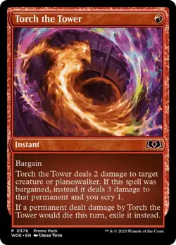 Torch the Tower - Promo Pack (WOE) Wilds of Eldraine - NM - Image 1