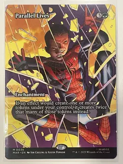 MTG Spider-Man M0036 Parallel Lives #36 Borderless Non-Foil - Image 1