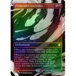 Firebender Ascension (Borderless) R Avatar: The Last Airbender Foil NM - Image 1
