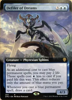 Defiler of Dreams (Extended Art) R Dominaria United 393 NM - Image 1
