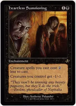 MTG Innistrad Remastered Heartless Summoning Retro Frame (Rare) - Image 1