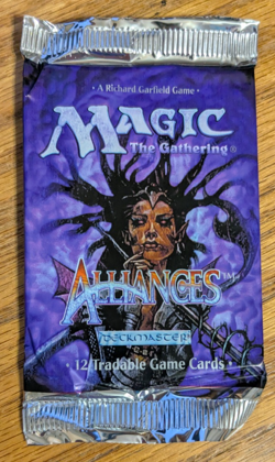MTG - 3x Alliances Booster Pack - Magic the Gathering Factory Sealed 1996 - Image 4