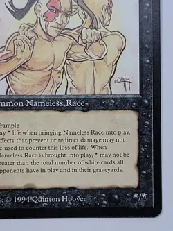 MTG - Nameless Race - The Dark (NEVER PLAYED) - Image 4