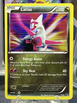 Pokemon TCG Latias Dragon Vault 9/20 Holo - Image 1
