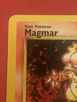 Pokemon TCG Base Set Magmar 36/102 Uncommon Near Mint+ - Image 3