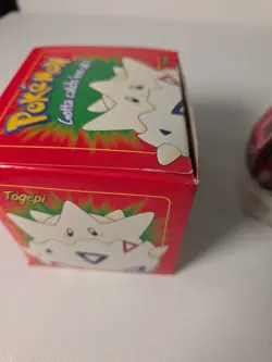 1999 Burger King Pokemon Togepi 23K Gold Plated Trading Card Sealed In Box - Image 3