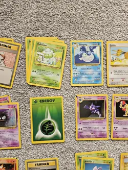 Pokemon Base Set Lot Of 40+ Cards With Wigglytuff Holo *READ DESCRIPTION* - Image 5