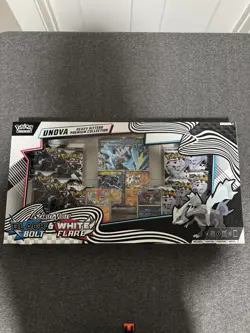 Pokemon Sealed Black Bolt & White Flare Unova Heavy Hitters Premium Collection - Image 1