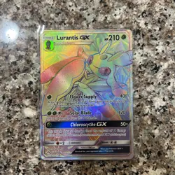 Pokemon Lurantis GX Holo Rare Sun and Moon 150 / 149 NM - Image 1
