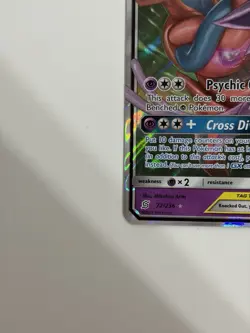 PACK FRESH Espeon & Deoxys GX 72/236 Unified Minds Holo Tag Team Pokemon TCG G - Image 2