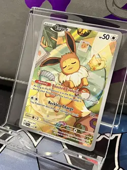 Pokemon TCG Eevee SVP 173 Black Star Promo Prismatic Evolutions - Image 2