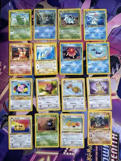 Pokemon WOTC 1st Edition Common/Uncommon Lot - HP - Image 1