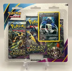 (402942) Pokemon XY Ancient Origins Booster 3-Pack Blister - Factory Sealed - Image 1