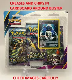 (402942) Pokemon XY Ancient Origins Booster 3-Pack Blister - Factory Sealed - Image 2