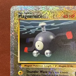 Magnemite Reverse HOLO Legendary Collection Pokemon TCG 80/110 HP Raw Ungraded - Image 2