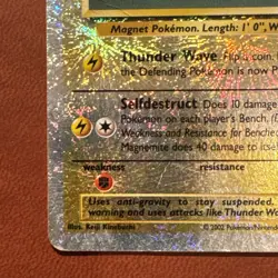 Magnemite Reverse HOLO Legendary Collection Pokemon TCG 80/110 HP Raw Ungraded - Image 5