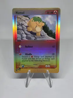 Pokemon TCG Numel EX Dragon 70/97 Reverse Holo! WOTC Vintage 2003 - Image 1