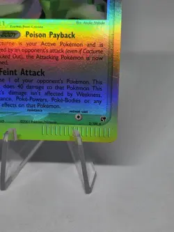 Pokemon TCG Cacturne EX Sandstorm 2/100 Reverse Holo Rare WOTC Vintage - Image 5