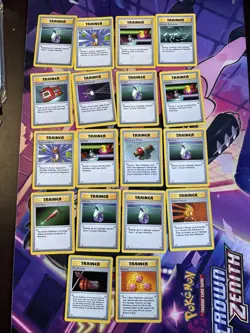 Pokemon WOTC Shadowless Trainer Common/Uncommon Lot - MP/HP - Image 1
