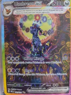 UMBREON ex #161- SIR-2025- POKEMON PRE EN PSA MINT 9 - Image 2