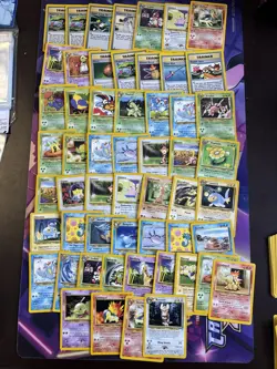 Pokemon WOTC Neo Genesis Common/Uncommon Lot - MP/HP - Image 1