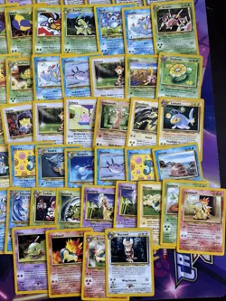 Pokemon WOTC Neo Genesis Common/Uncommon Lot - MP/HP - Image 4