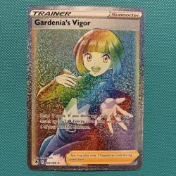 Pokemon Gardenia’s Vigor 202/189 Secret Rare Rainbow Astral Radiance Full Art - Image 1