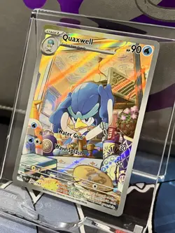 Pokemon TCG - Quaxwell 207/193 - Paldea Evolved - Illustration Rare Holo - Image 3