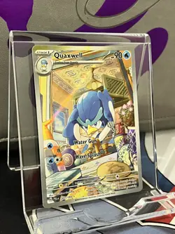 Pokemon TCG - Quaxwell 207/193 - Paldea Evolved - Illustration Rare Holo - Image 5