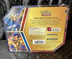 Sealed Pokemon TCG Legends of Galar Tin Zamazenta V 2020 N731 - Image 4
