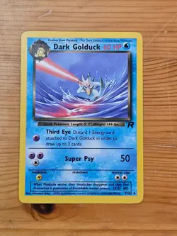 Pokemon TCG Dark Golduck Team Rocket Unlimited 37/82 Regular LP WOTC. - Image 1
