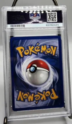2000 POKEMON NEO GENESIS 1ST EDITION #38 LANTURN PSA 8 - Image 2